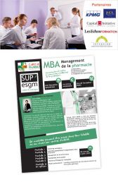 Photo 1 : Lancement du nouveau diplôme MBA Management de la Pharmacie à Paris