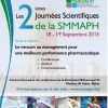 Les 2èmes journées scientifiques de la SMMAPH...